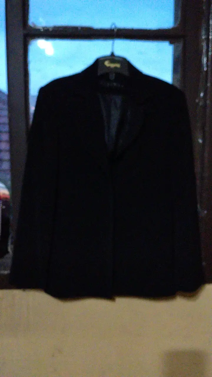 Elegante blazer negro para mujer
