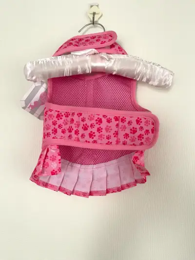 Arnés Vestido rosa para perrita - miniatura 4