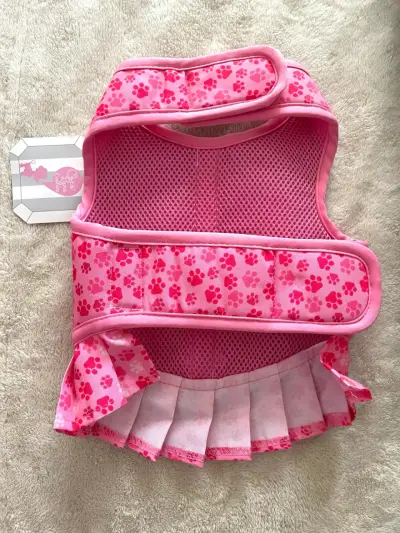 Arnés Vestido rosa para perrita - miniatura 5