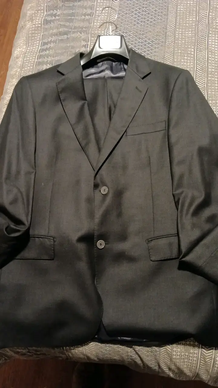 Traje completo negro para hombre - 1