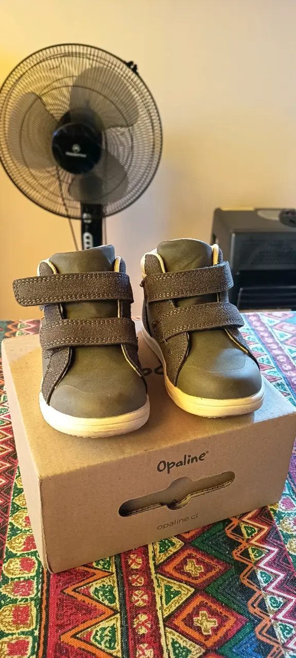 Botines Opaline color gris talla 22 - 1