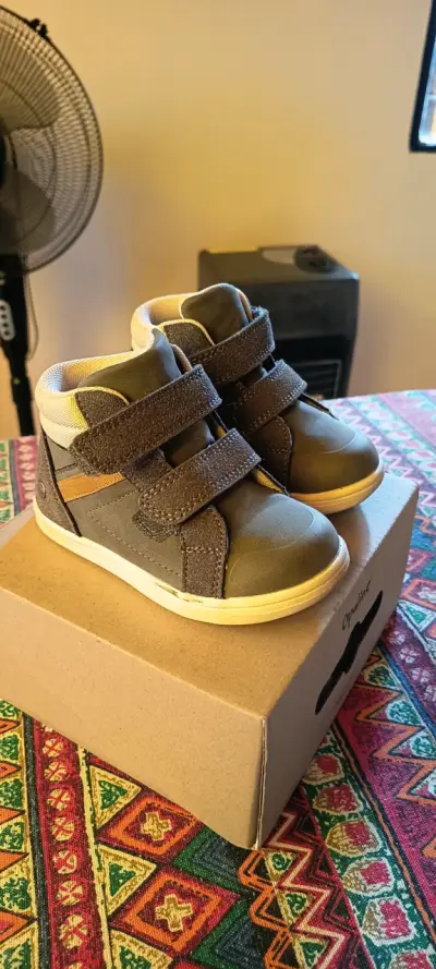 Botines Opaline color gris talla 22 - miniatura 2