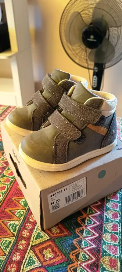 Botines Opaline color gris talla 22 - miniatura 3