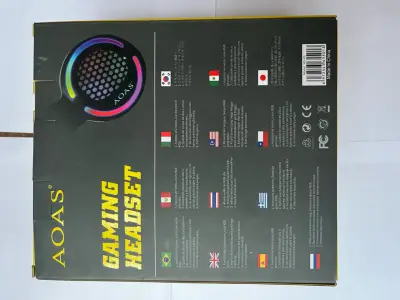 Auriculares gaming con luces LED AOS AS-60 - miniatura 2