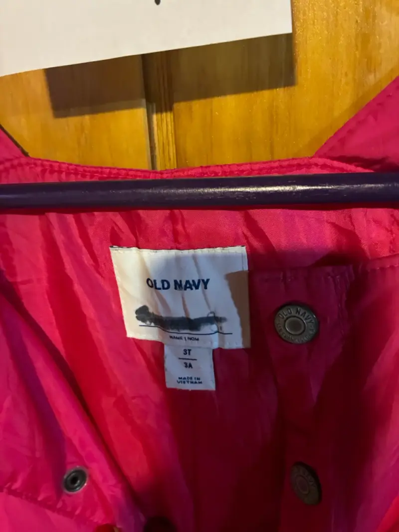 Overol nieve niña talla 3 marca old navy - 3