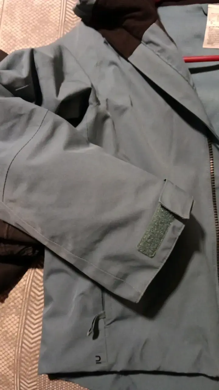 Chaqueta impermeable nieve y sky azul para niños - 3