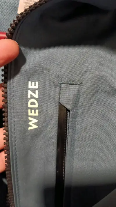Chaqueta impermeable nieve y sky azul para niños - miniatura 5