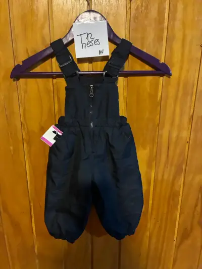 Pantalón de nieve para bebé 12 meses unisex - miniatura 1