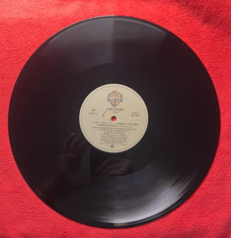 Vinilo Van Halen 1984 con éxito Jump - 3
