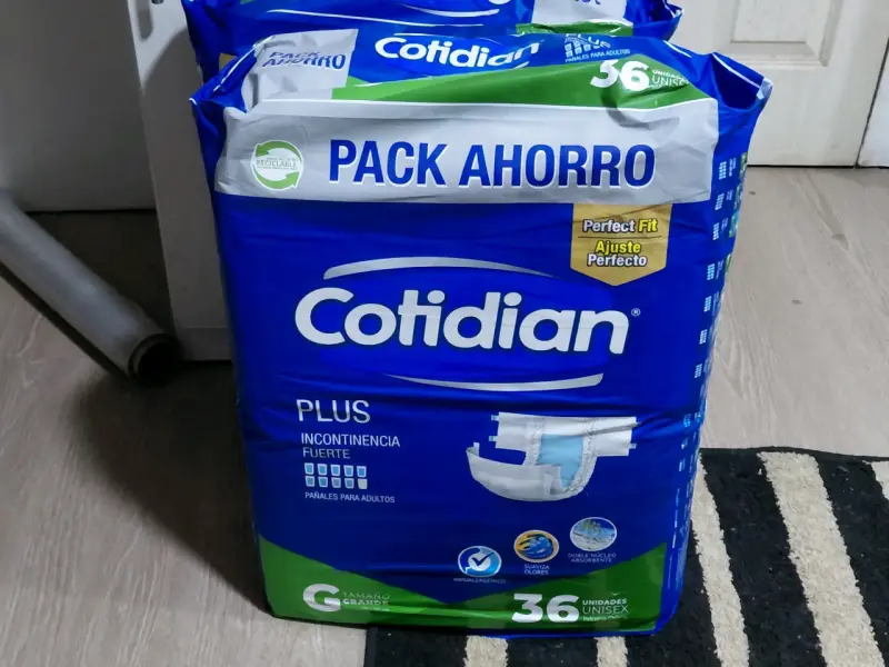 Pañales para adultos Cotidian Plus Pack Ahorro