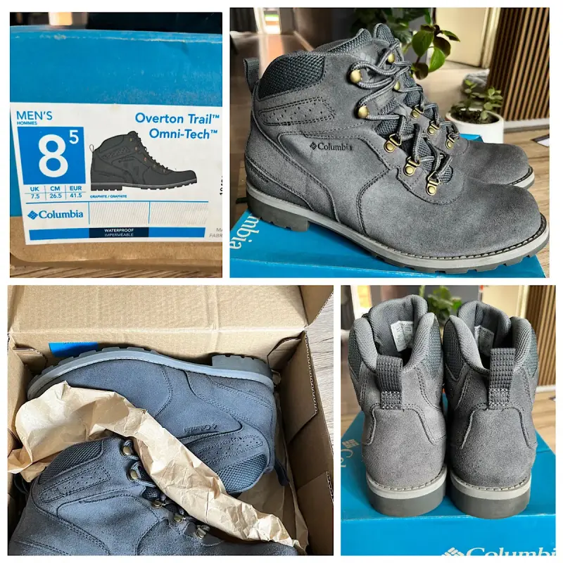 Botas de montaña Columbia gris para hombre - 2