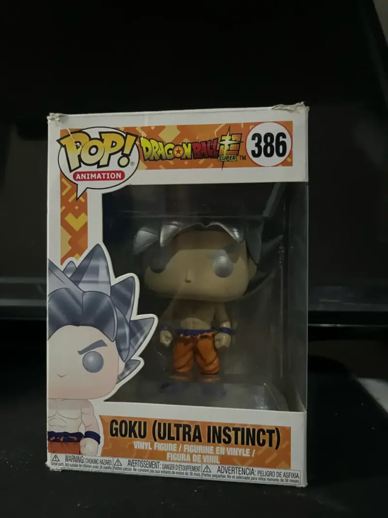 Figura Funko Pop Goku Ultra Instinct Dragon Ball - 1