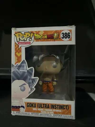 Figura Funko Pop Goku Ultra Instinct Dragon Ball - miniatura 1