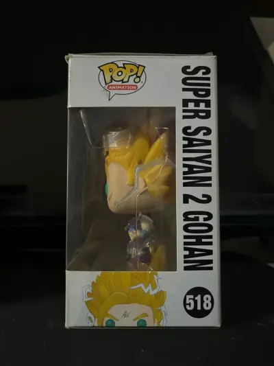 Figura Funko Pop Super Saiyan 2 Gohan Dragon Ball Z - miniatura 3