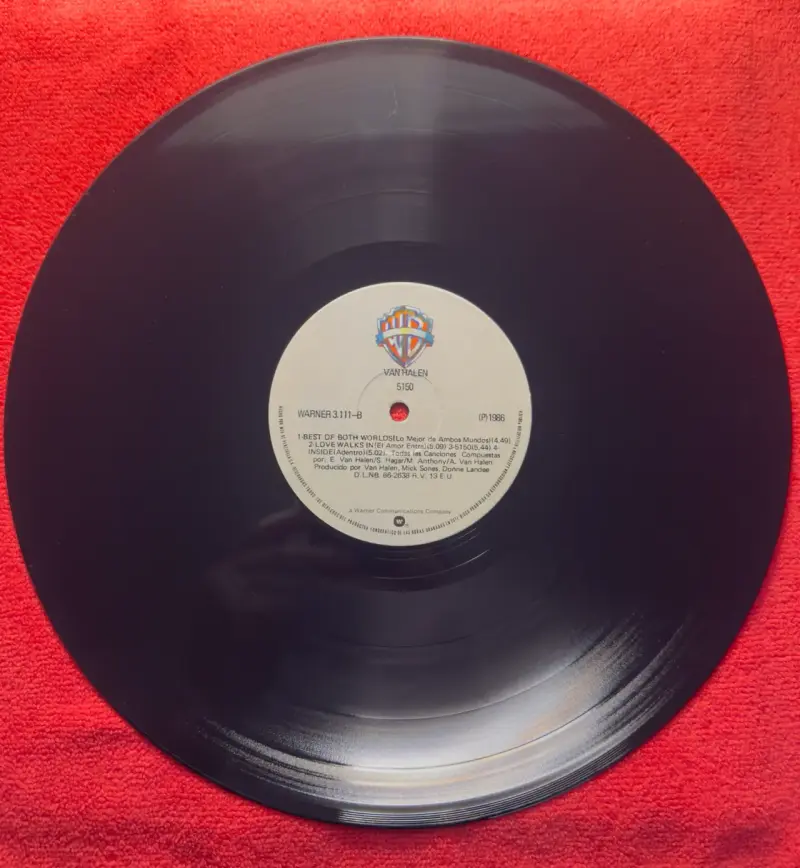 Vinilo Van Halen 5150 Edición Original - 3