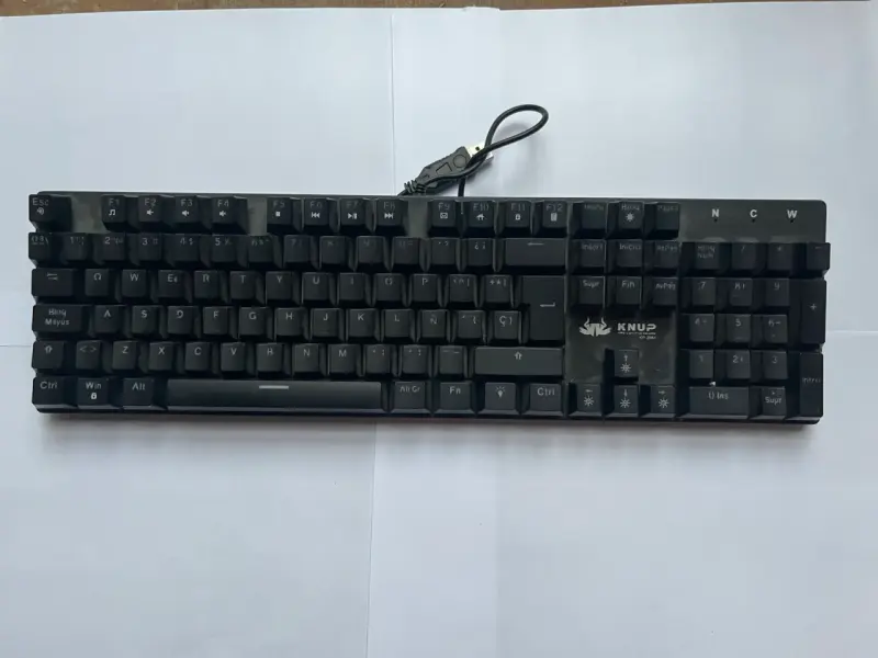 Teclado mecánico Knup KP-2061 con retroiluminación LED - 2