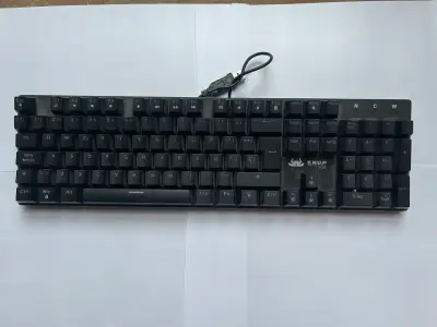 Teclado mecánico Knup KP-2061 con retroiluminación LED - miniatura 2