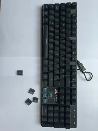 Teclado mecánico Knup KP-2061 con retroiluminación LED - miniatura 3
