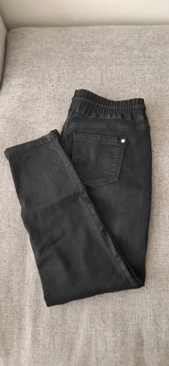 Pantalones jogger negros para hombre - 2