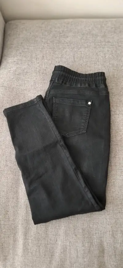 Pantalones jogger negros para hombre - miniatura 2