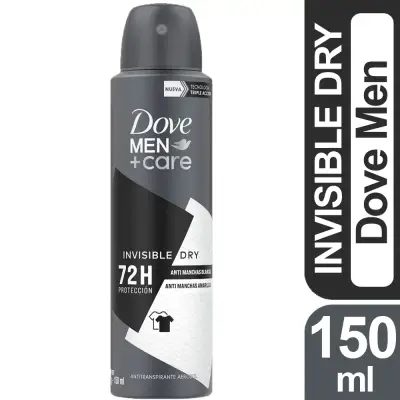 Pack de 12 Desodorantes Dove Men+Care Invisible Dry - miniatura 2