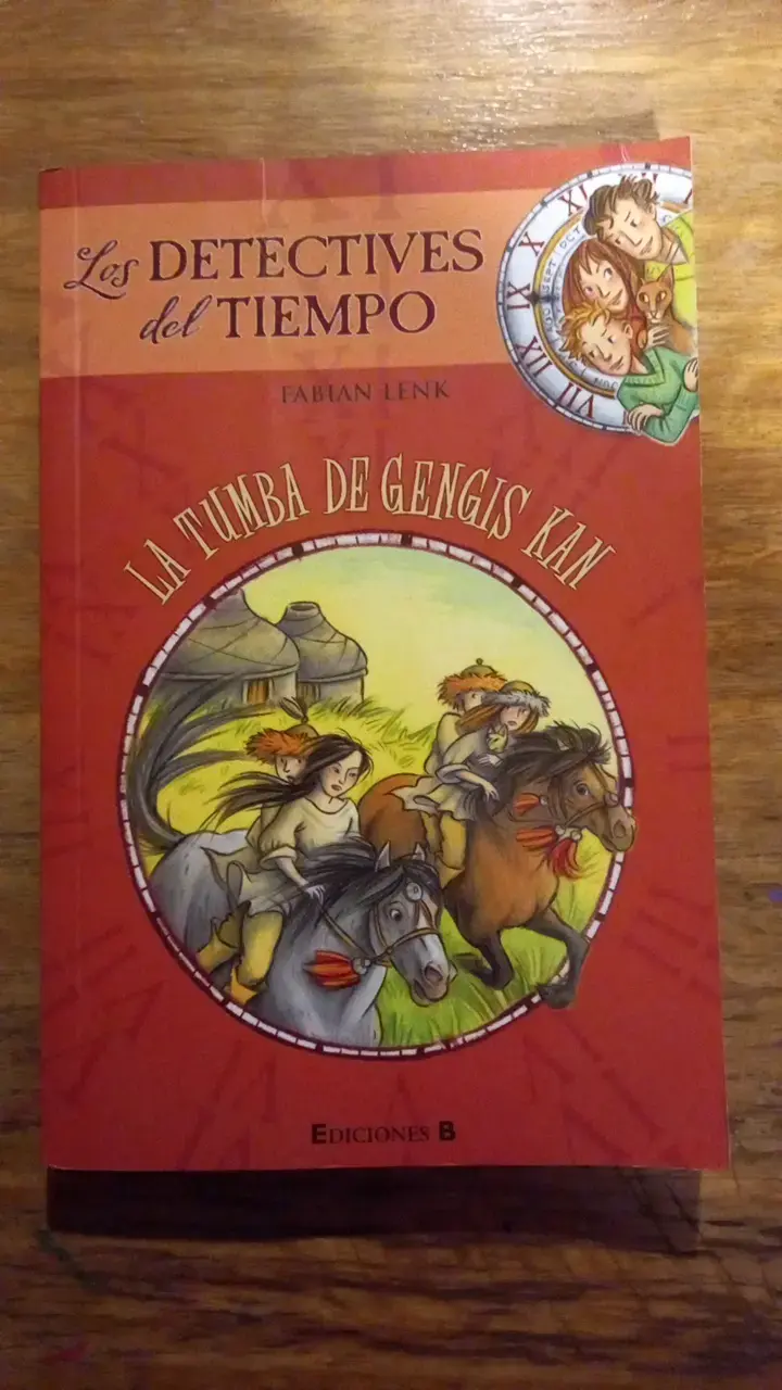 Libro Los Detectives del Tiempo: La Tumba de Gengis Kan - 1