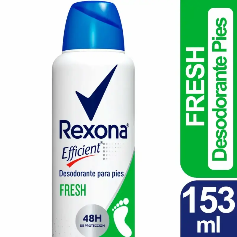 Desodorante para pies Rexona Efficient Fresh 153 ml