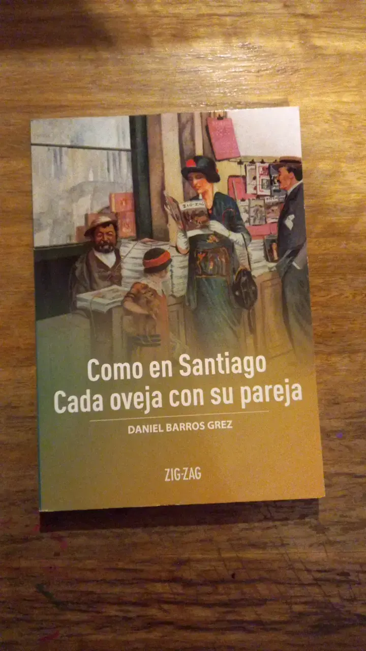 Libro 'Como en Santiago' de Daniel Barros Grez - 1