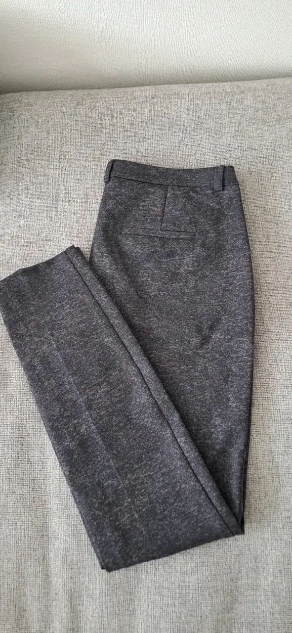 Pantalones de vestir grises para mujer Comma - 2