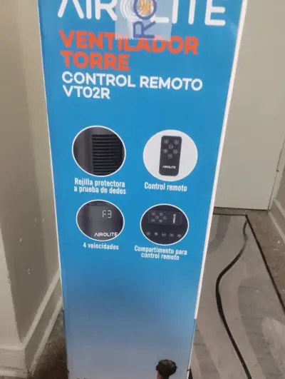Ventilador torre Airolite con control remoto - miniatura 3