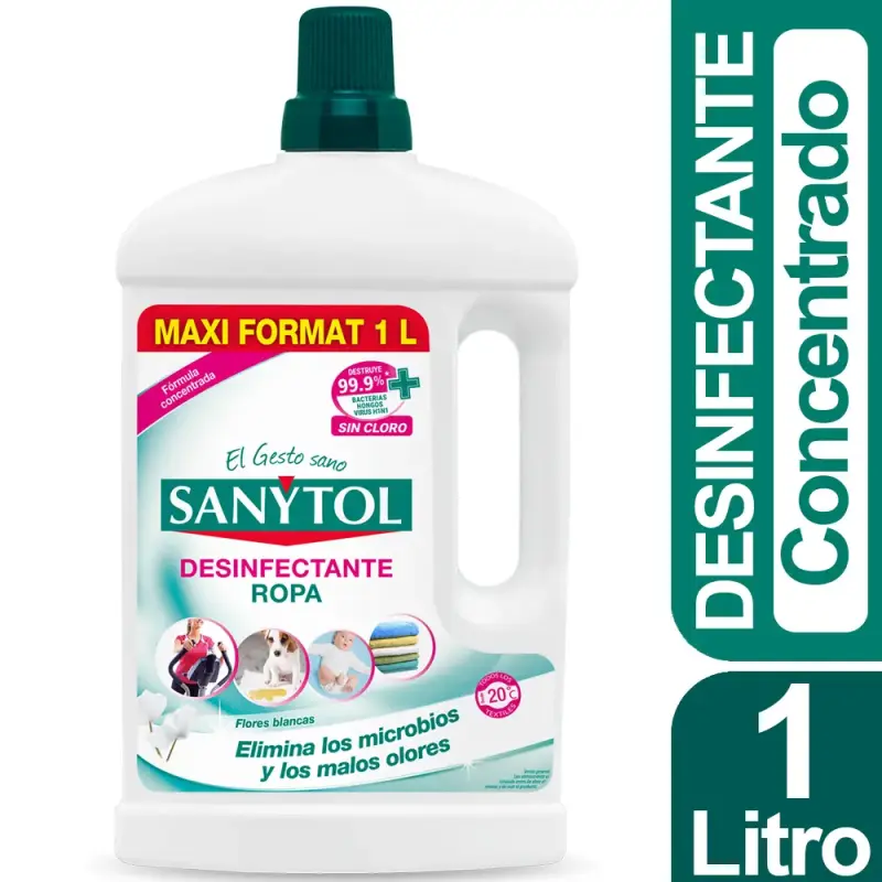 Desinfectante de ropa Sanytol 1L sin cloro - 1