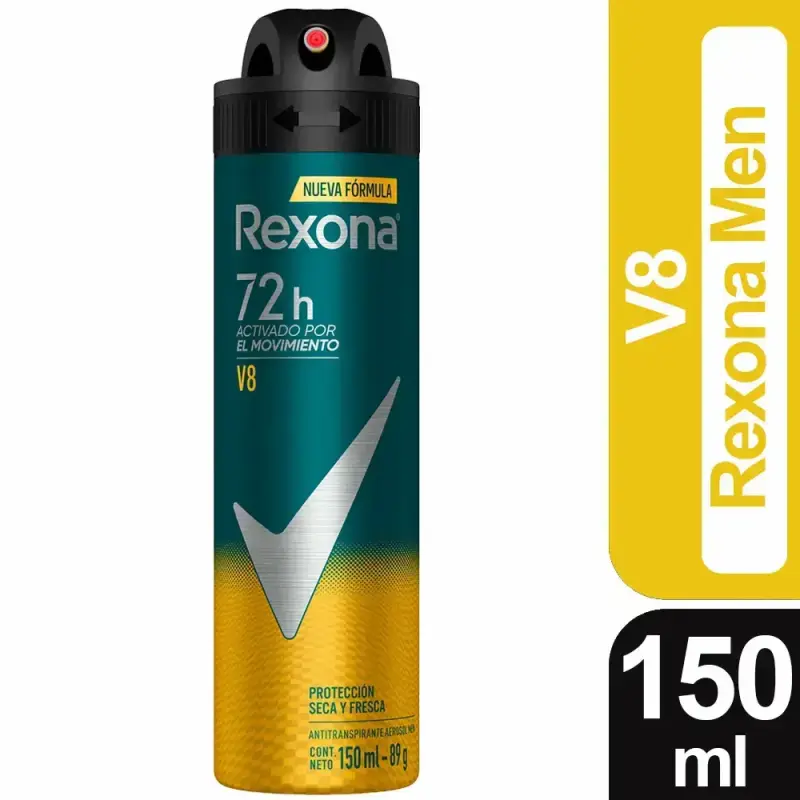 Pack de 12 Desodorantes Rexona Men V8 150ml - 2