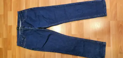 Jeans de mezclilla azul para hombre - miniatura 1