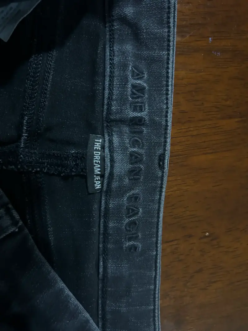 Jeans negros American Eagle talla 8 - 2