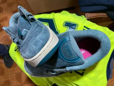 Zapatillas deportivas Puma azul para hombre - miniatura 3