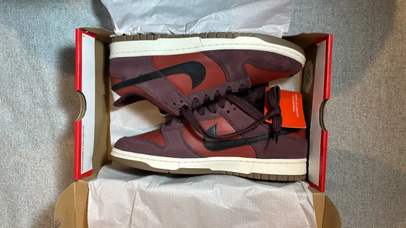 Zapatillas Nike Dunk Low Pro SB rojo - 1