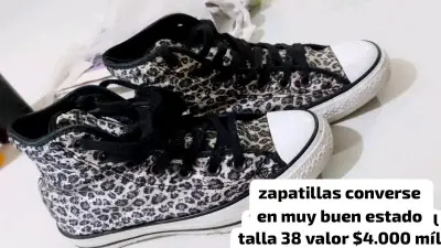 Zapatillas Nike blancas y rosadas talla 36.5 - miniatura 5