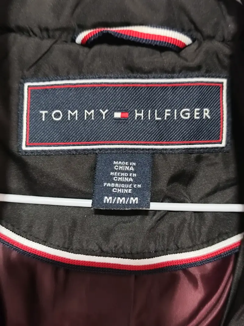 Chaqueta acolchada negra Tommy Hilfiger para hombre - 2