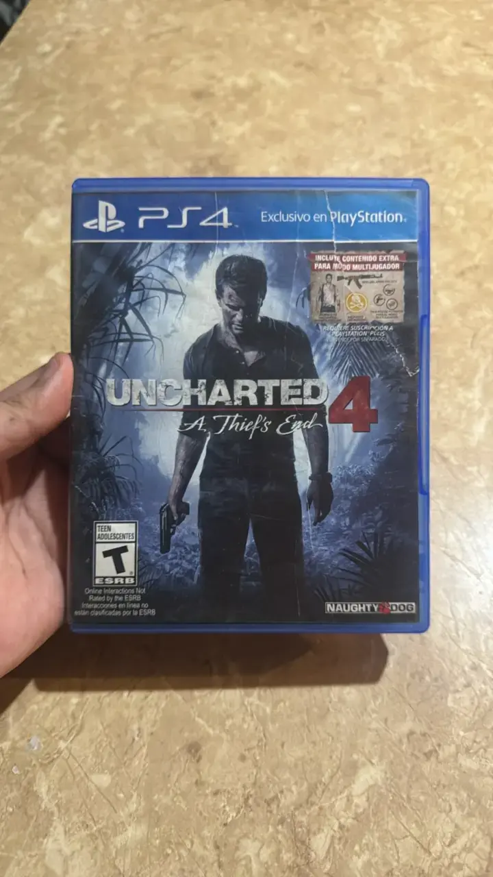 Juego PS4 Uncharted 4: A Thief's End