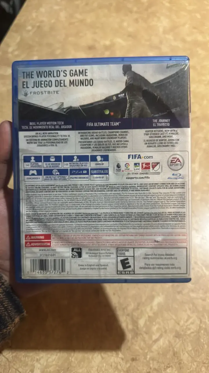 Juego FIFA 18 para PS4 en buen estado - 2