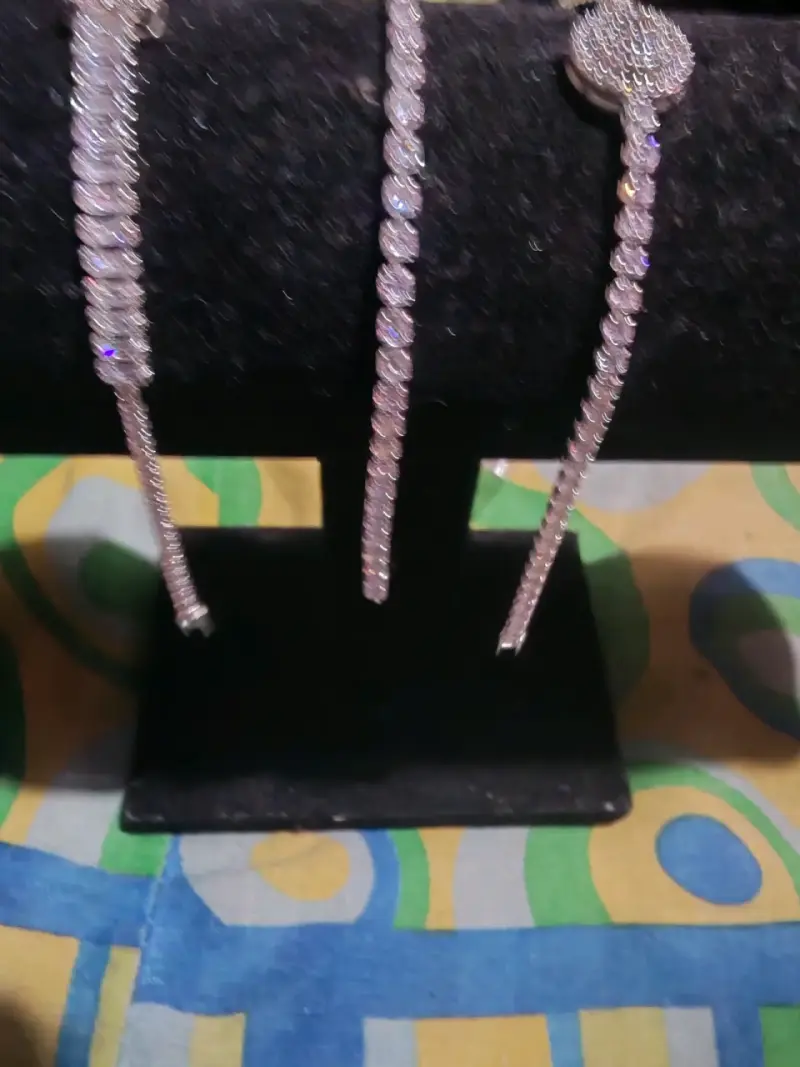 Pulsera de diamantes brillantes para mujer - 1