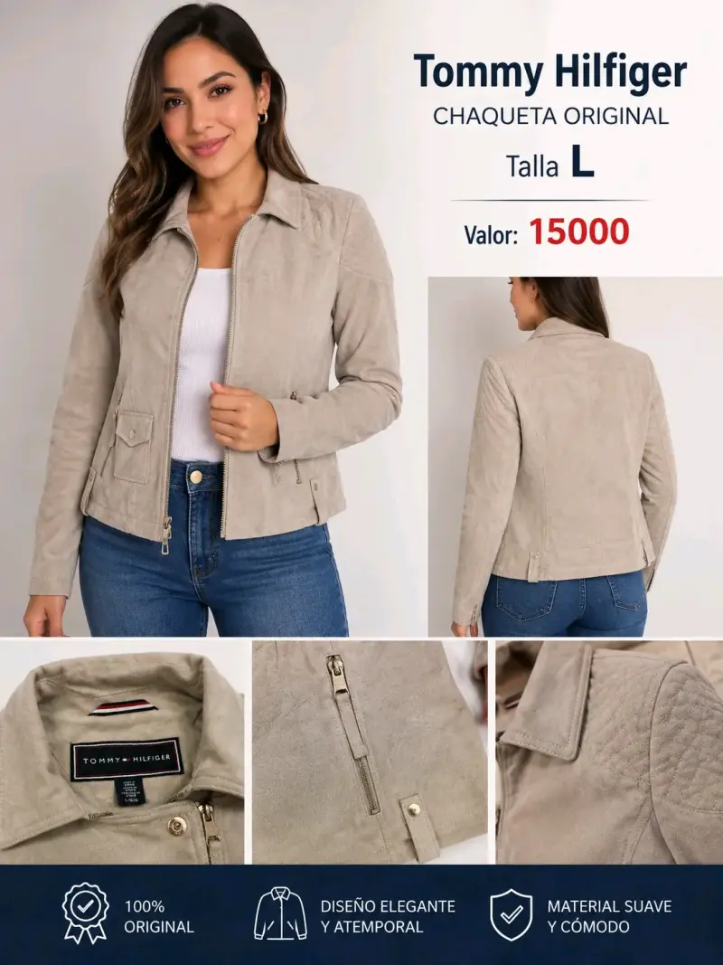 Chaqueta Tommy Hilfiger Original Talla L