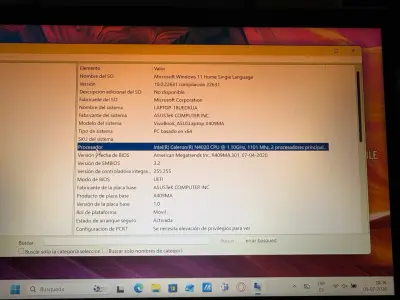 Laptop ASUS con cargador, pantalla 15 pulgadas - miniatura 3