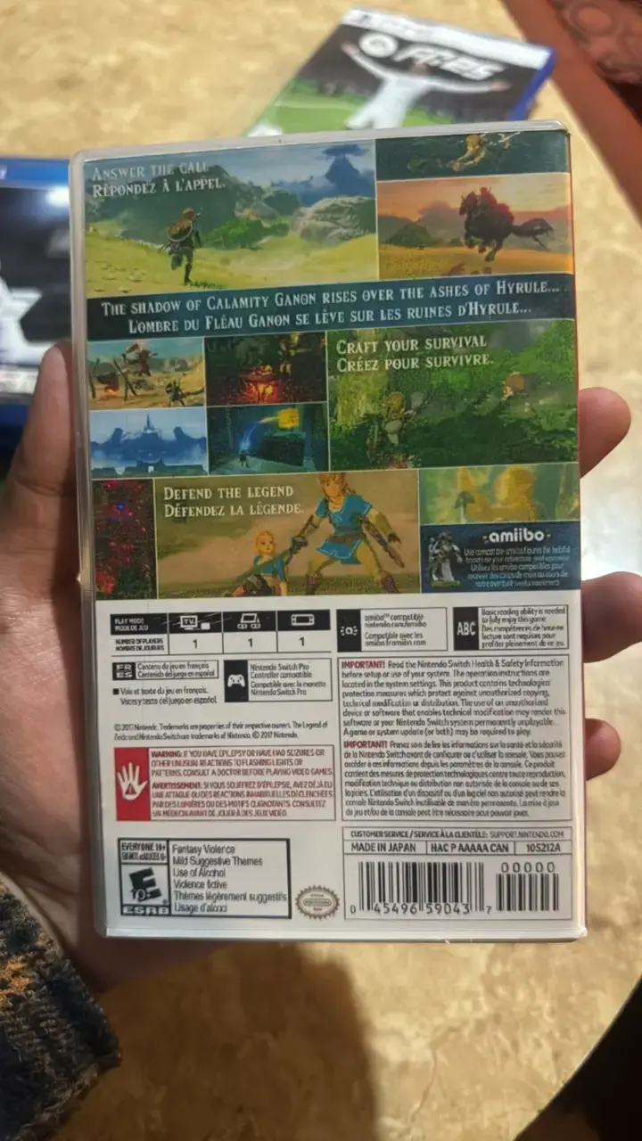 Juego Nintendo Switch The Legend of Zelda: Breath of the Wild - 2
