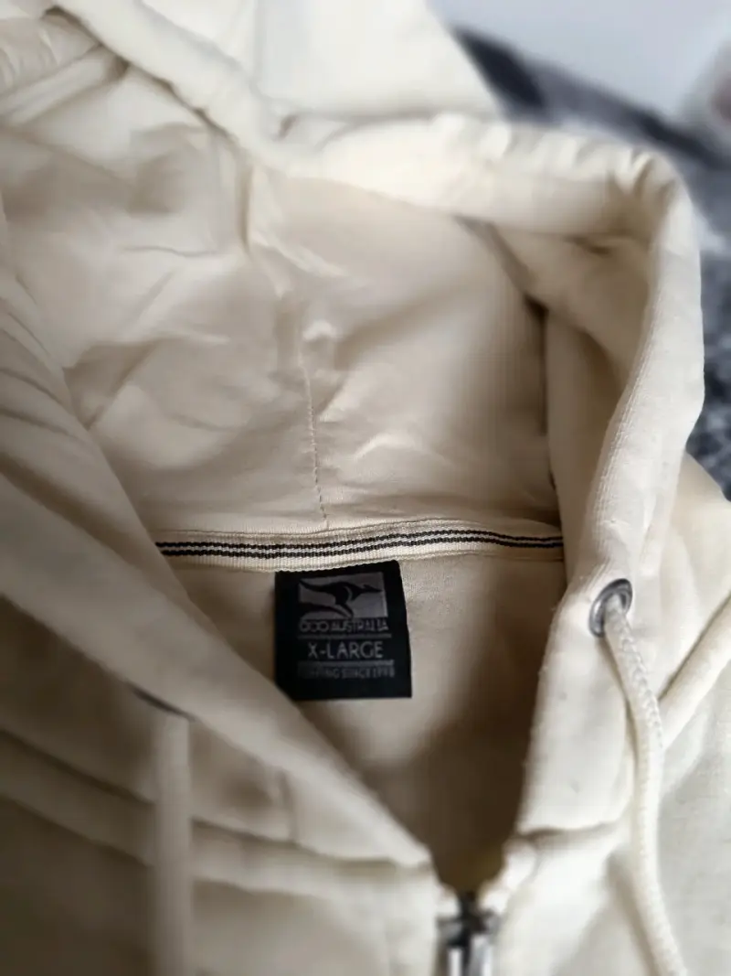 Polerón beige con capucha Doo Australia XL - 3
