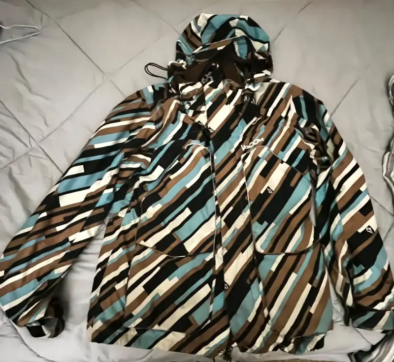 Chaqueta de esquí Volcom impermeable con capucha - 1