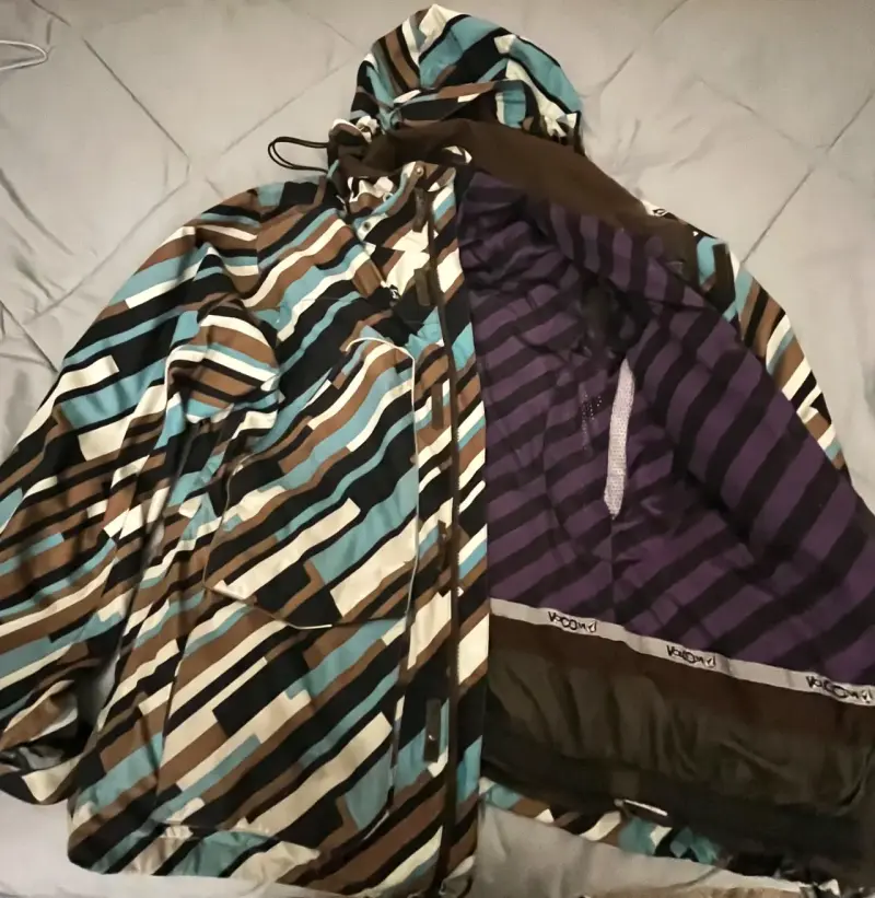 Chaqueta de esquí Volcom impermeable con capucha - 2