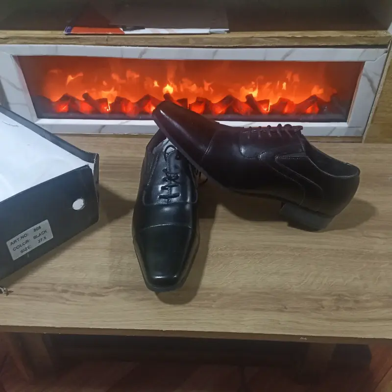 Zapatos de vestir negros talla 44 para hombre - 2
