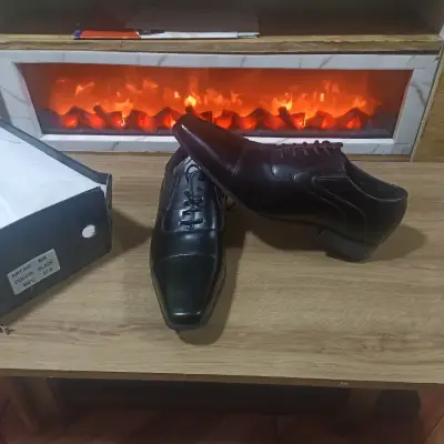 Zapatos de vestir negros talla 44 para hombre - miniatura 2