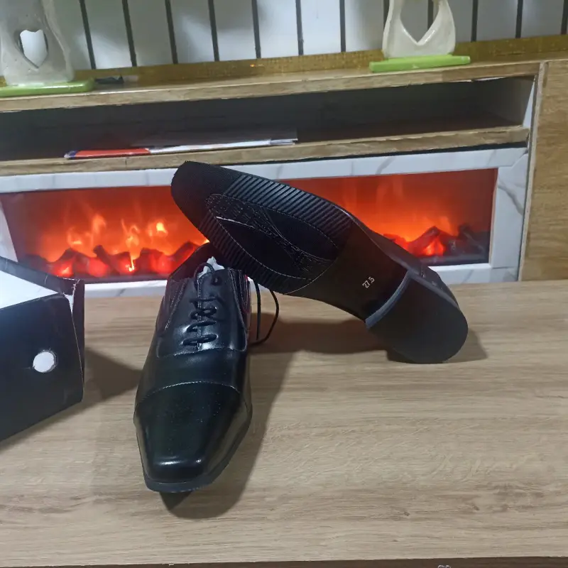 Zapatos de vestir negros talla 44 para hombre - 3